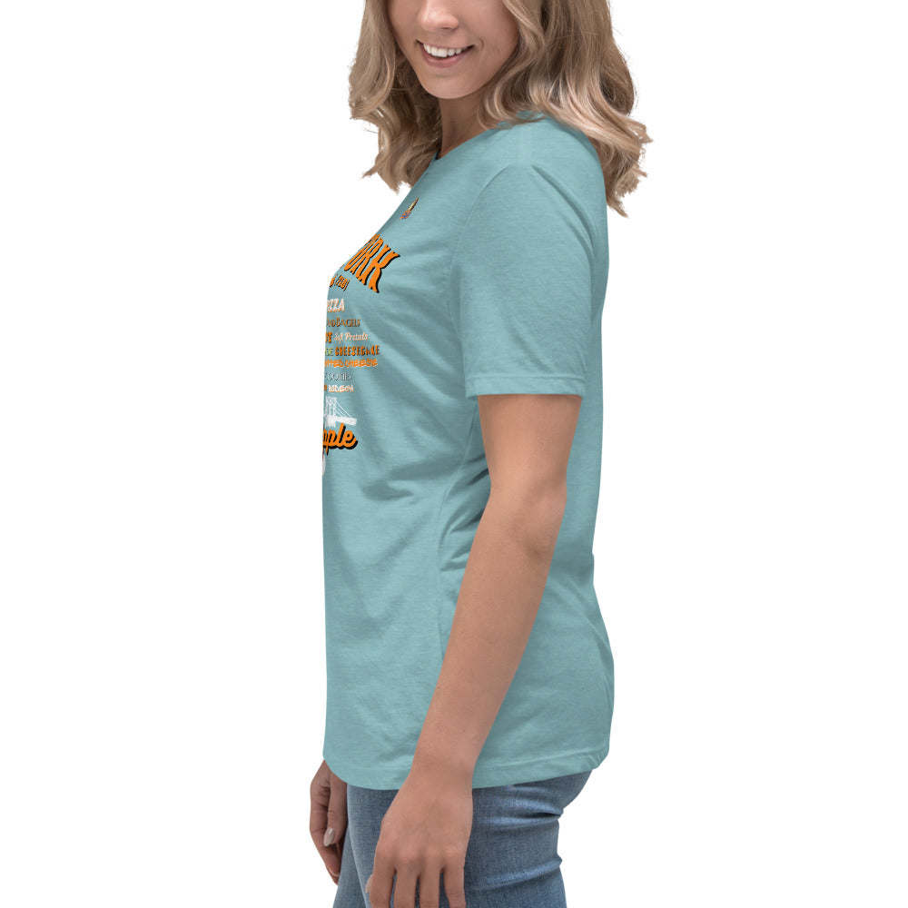 New York Amazins' (Queens) Women's Relaxed T-Shirt (Bella + Canvas 6400)